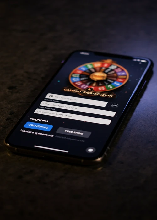 Een overzicht van het snelle en gebruiksvriendelijke registratieformulier van Spinstar Casino op een mobiel apparaat, met invoervelden voor basisgegevens en een knop om direct lid te worden.